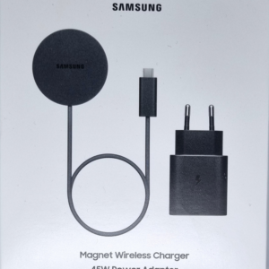 Samsung brezžična polnilna postaja Qi2.2 25W + 45W adapter - Samsung Magnet Charger - EP-P2900BBE