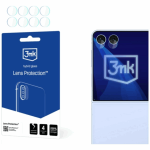3MK Hibridno steklo za kamero za Samsung Galaxy Z Flip7 4 kos