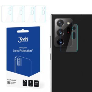3MK Hibridno steklo za kamero za Samsung Galaxy Note 20 Ultra N985 (4 kos)