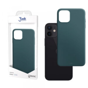 3MK Liquid silikonski ovitek za iPhone 13 6.1 - mat temno zelen