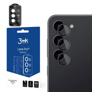 3MK zaščitno steklo Lens Pro zaščita za kamero za Samsung Galaxy S23 5G - 1 komplet