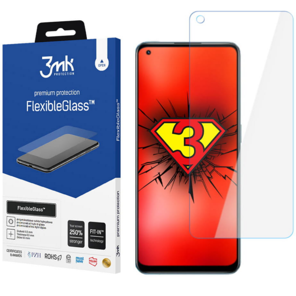 3MK ZAŠČITNO Hibridno steklo zaščita za ekran za Xiaomi 13T / Xiaomi 13T Pro - Image 2