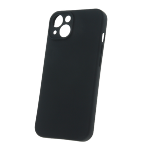 Silikonski ovitek za iPhone 17 Pro / iPhone 18 Pro - mat liquid - črn