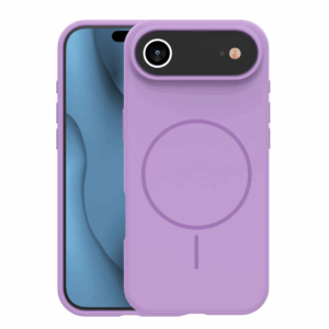 Mat Liquid silikonski ovitek z MagSafe za iPhone 17 Air - vijola
