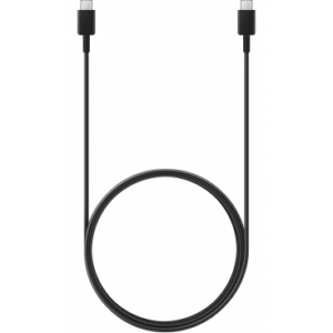 Samsung podatkovni kabel EP-DX310JBE Super Fast Charge Type C na Type C 60W 3A 1,8m - črn (Bulk)