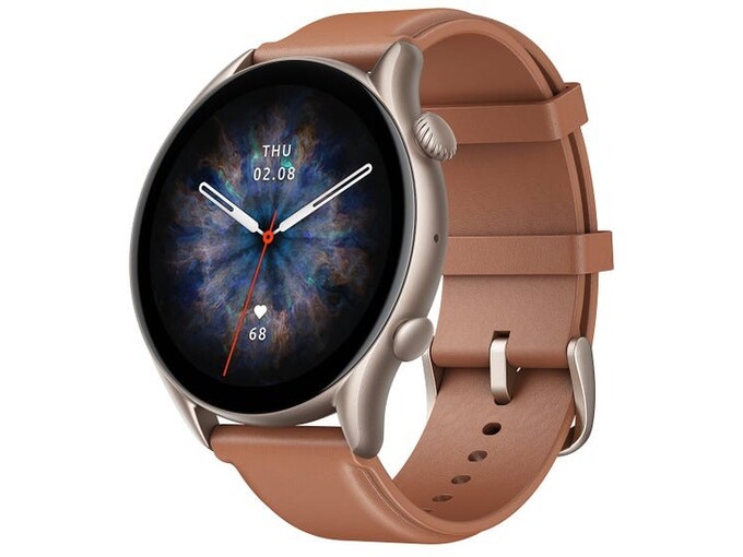 Amazfit Amazfit GTR 3 PRO pametna ura - rjav usnjen pašček 6972596103639