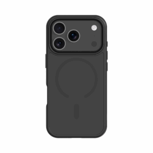 Tactical Asphalt MagForce silikonski ovitek za iPhone 17 Pro / iPhone 18 Pro - prozorno črn