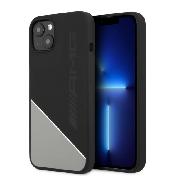 AMG AMHCP13MWGDBK ovitek za iPhone 13 6.1 - črno siv
