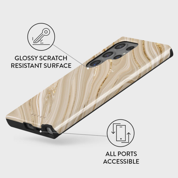 Silionski ovitek Tough za Samsung Galaxy S24 Ultra 5G - Burga - Full Glam - Image 3