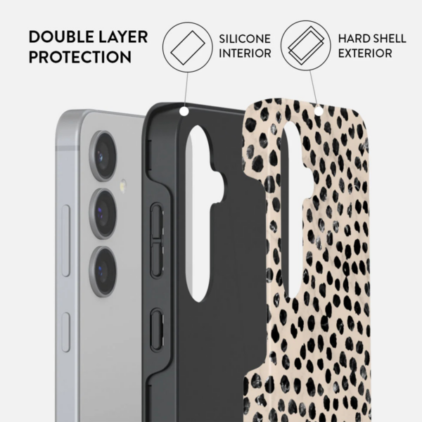 Silionski ovitek Tough za Samsung Galaxy S24 Plus - BURGA - Almond Latte - Image 2