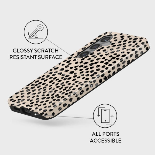 Silionski ovitek Tough za Samsung Galaxy S24 Plus - BURGA - Almond Latte - Image 3
