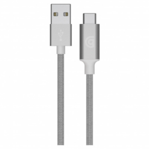 Griffin podatkovni kabel Type C na USB srebrn 1m