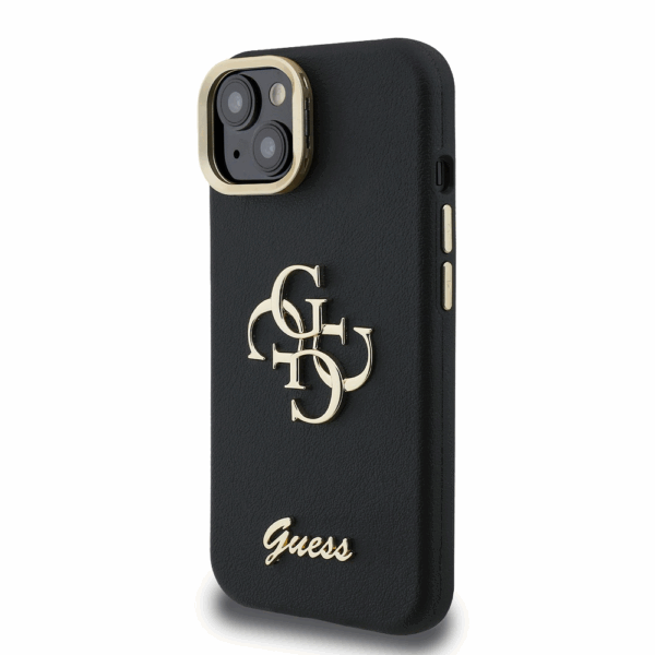 GUESS Cam Stand GUHCP14SPCS4GSK ovitek za iPhone 14 s stojalom - črn - Image 2