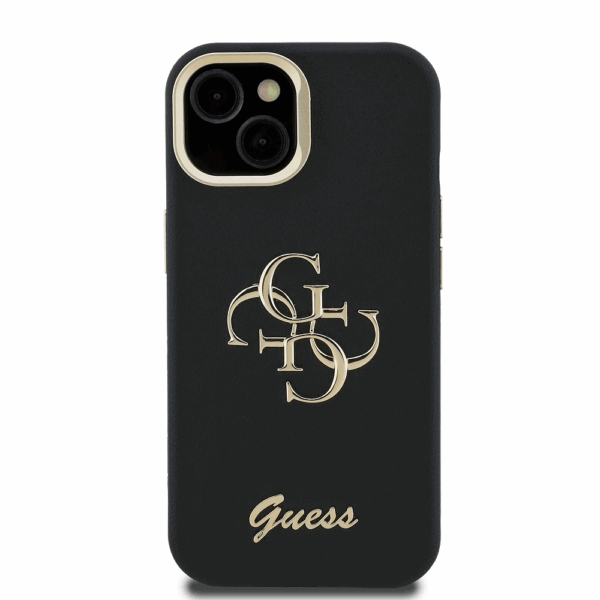 GUESS Cam Stand GUHCP14SPCS4GSK ovitek za iPhone 14 s stojalom - črn - Image 3