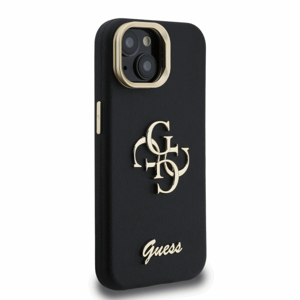 GUESS Cam Stand GUHCP14SPCS4GSK ovitek za iPhone 14 s stojalom - črn - Image 4