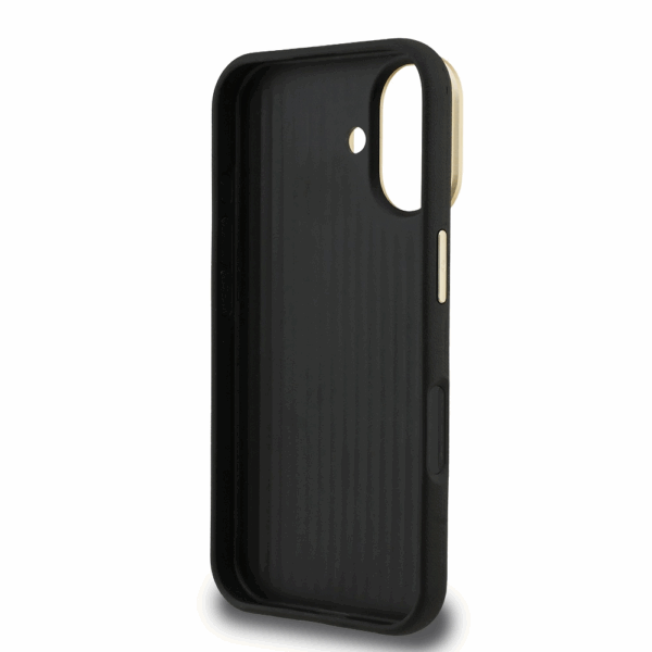 GUESS Cam Stand GUHCP16SPCS4GSK ovitek za iPhone 16 s stojalom - črn - Image 7