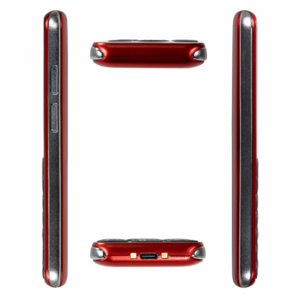 EVOLVEO Easyphone LT EP-880 telefon na tipke za starejše 4G rdeč - Image 4