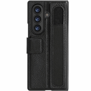 Nillkin preklopna torbica AOGE z zaščito kamere za Samsung Galaxy Z Fold7 - črna