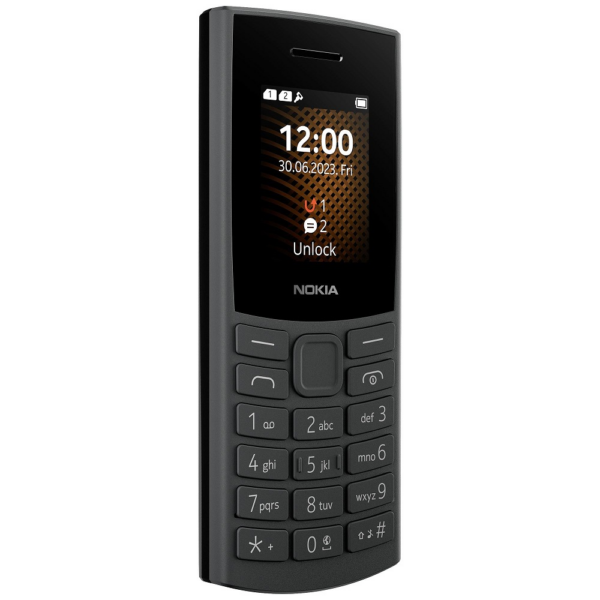 Nokia 105 TA-1551 (2023) telefon na tipke Dual sim 4G - črna - Image 3