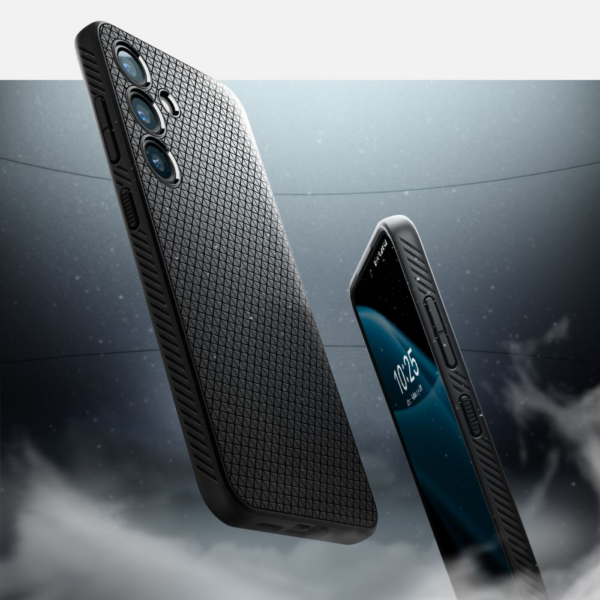 Spigen Liquid Air silikonski ovitek za Samsung Galaxy S24 5G črn - Image 11