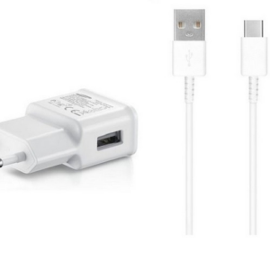 SAMSUNG hišni polnilec EP-TA200 15W z USB Type C EP-DG970 - bel - bulk