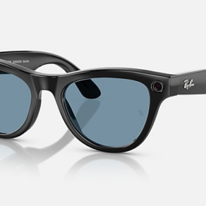 Ray-Ban Meta Skyler (Gen 1) pametna očala, Shiny black, Transitions Cerulean Blue