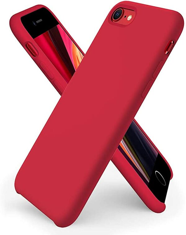Mat rdeči ovitek za Iphone SE 2020