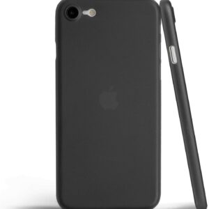 Silikonski ovitek Luxury črna  za Iphone SE 2020
