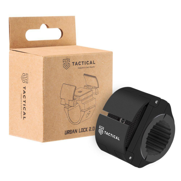 Univerzalni nosilec za kolo Urban Lock 2.0 Onyx za pametne telefone - ČRN - Image 5