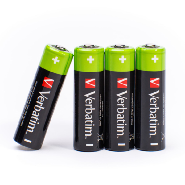 Verbatim polnilne baterije HR6 49517 NiMH AA 1,2V (4 kos) 2500 mAh - Image 2
