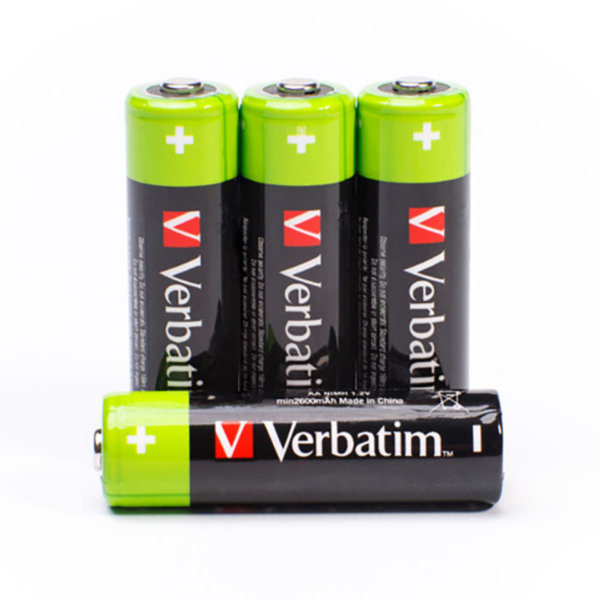 Verbatim polnilne baterije HR6 49517 NiMH AA 1,2V (4 kos) 2500 mAh - Image 3