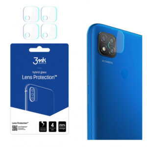 3MK Hibridno steklo za kamero za Xiaomi Redmi 9C 4 kos