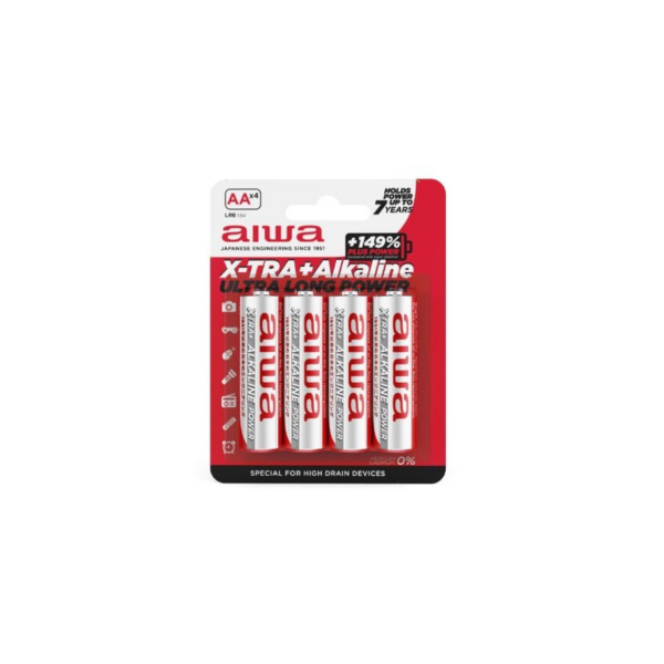 Aiwa baterija LR06 Alkalna AA 1,5V (4 kos)