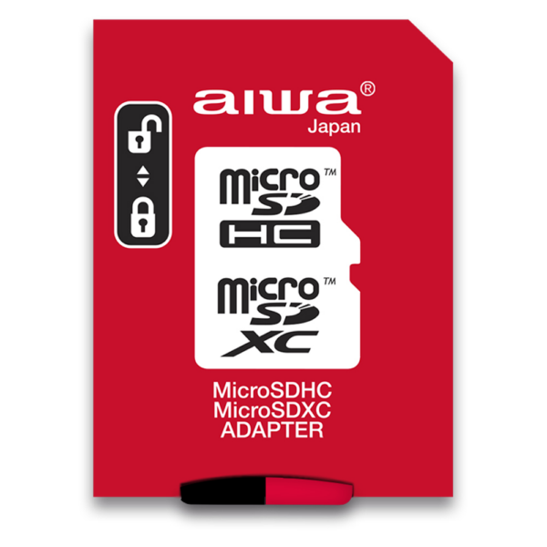 Aiwa spominska kartica MicroSD XC 32GB Class 10, 30MB/s z adapterjem SD - Image 3