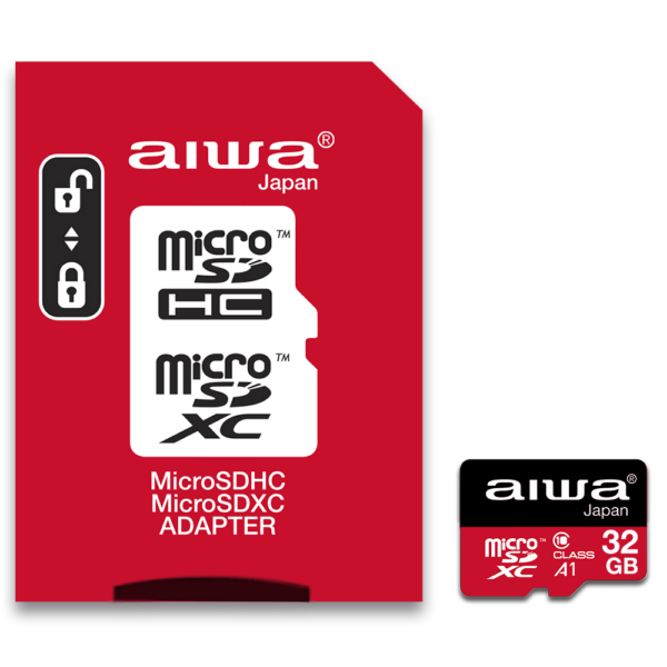 Aiwa spominska kartica MicroSD XC 32GB Class 10, 30MB/s z adapterjem SD - Image 5