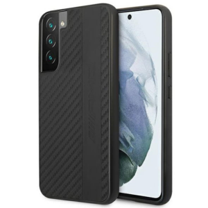AMG AMHCS22BLSCA ovitek za Samsung Galaxy S22 5G - črn Carbon