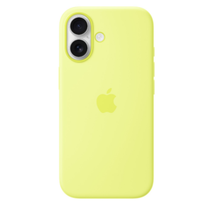Apple original ovitek Silicon case za iPhone 17 - MagSafe - neon yellow - MGEV4ZM/A