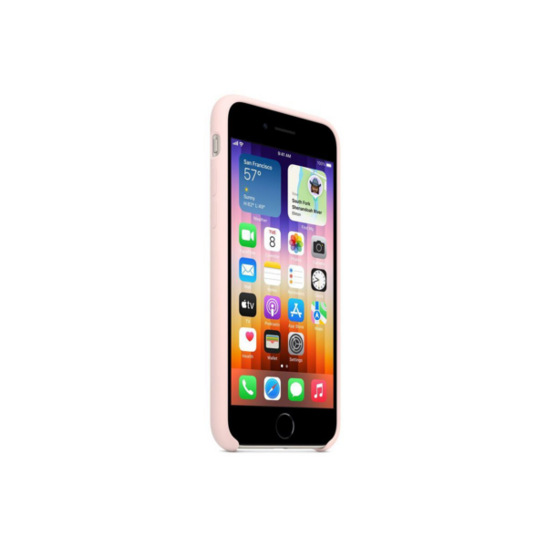 Apple original Silicon case iPhone 7, iPhone 8, iPhone SE - roza - MN6G3ZM/A - Image 3