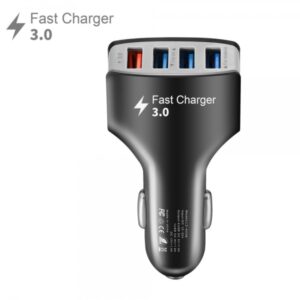 AVTOPOLNILEC 4 x USB vhod, moč 7A, 3.0 Qualcom - adapter