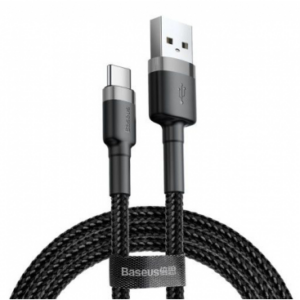 Baseus podatkovni kabel CATKLF-CG1 Quick Charge Type C 18W - 3A - 2m - črn