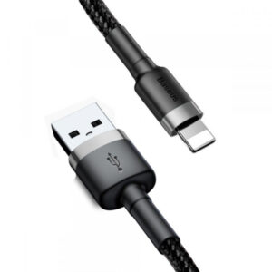 Baseus podatkovni kabel Lightning na USB 2,4A QC - 0,5m kratek