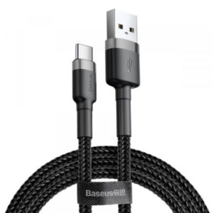Baseus podatkovni kabel Type C na USB 3A QC 3.0 - 0,5m kratek