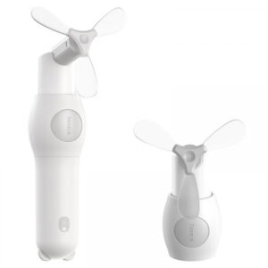 Baseus ročni in namizni ventilator CXZD-A02 in prenosna baterija - bel