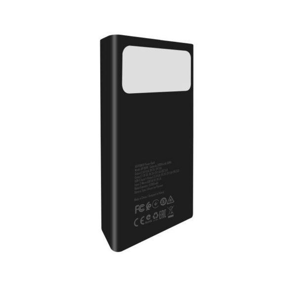 Beepower prenosna baterija BP-30PD QC 22,5W powerbank 30000 mAh 2x USB, 1x Type C - črn - Image 2