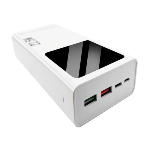 Beepower prenosna baterija BP-30PD QC 22,5W powerbank 30000 mAh 2x USB, 1x Type C - črn - Image 3