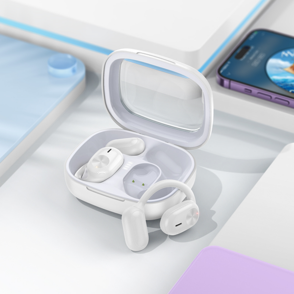Borofone bluetooth slušalke buds BW42 stereo bele - Image 3