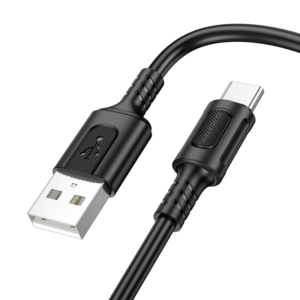 BOROFONE podatkovni kabel B111 Type C na USB 1m 36W črn