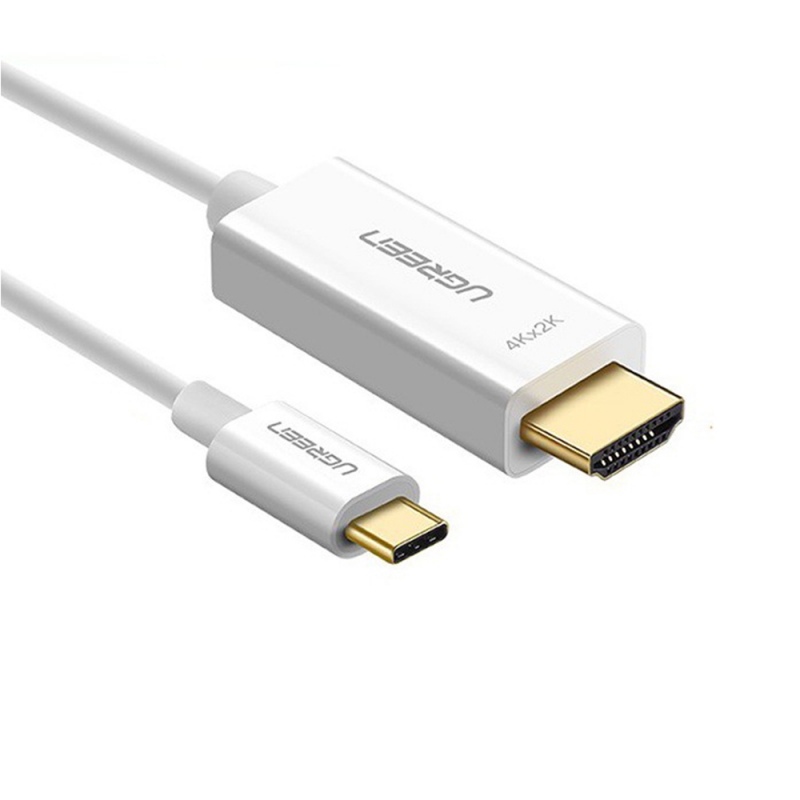 UGREEN MM121 USB-C na HDMI kabel 4K 60 Hz, 1,5 m &ndash; bel &ndash; fotografija 3