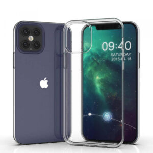 Clear Case 1,8 mm silikonski ovitek za iPhone 12 mini - prozoren
