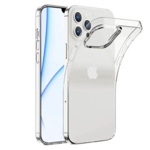 Clear Case 1,8 mm silikonski ovitek za iPhone 13 6.1 - prozoren